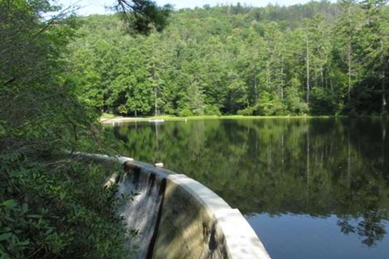 Cliffside Lake Dam.