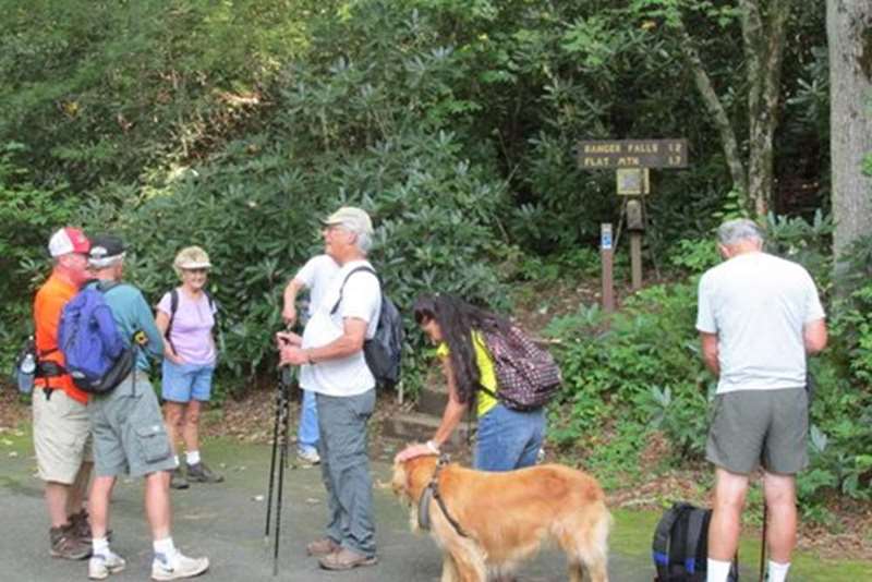 Next, we prepare to tackle the trail to Ranger Falls.