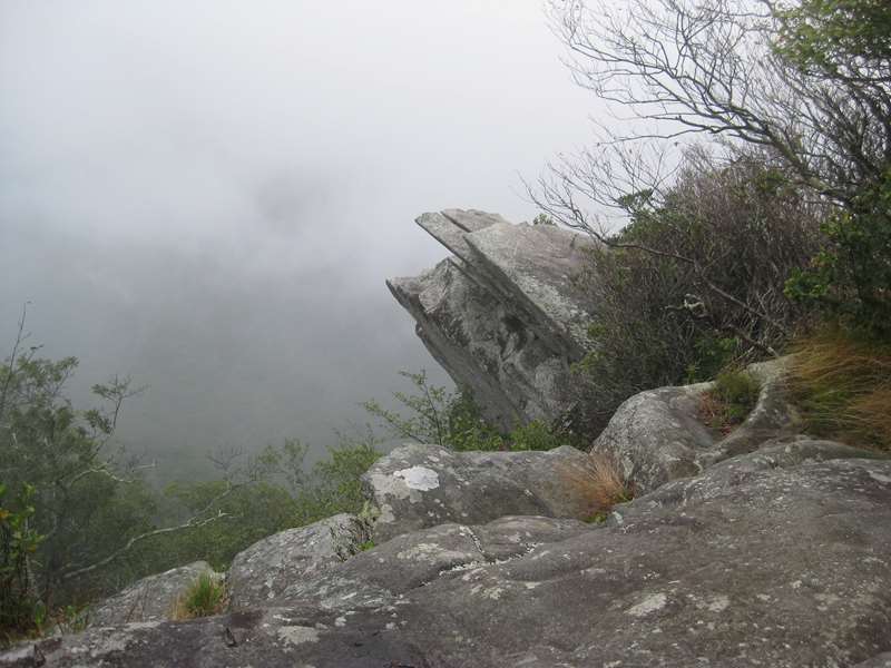 The most famous rock outcrop at Pickens Nose.