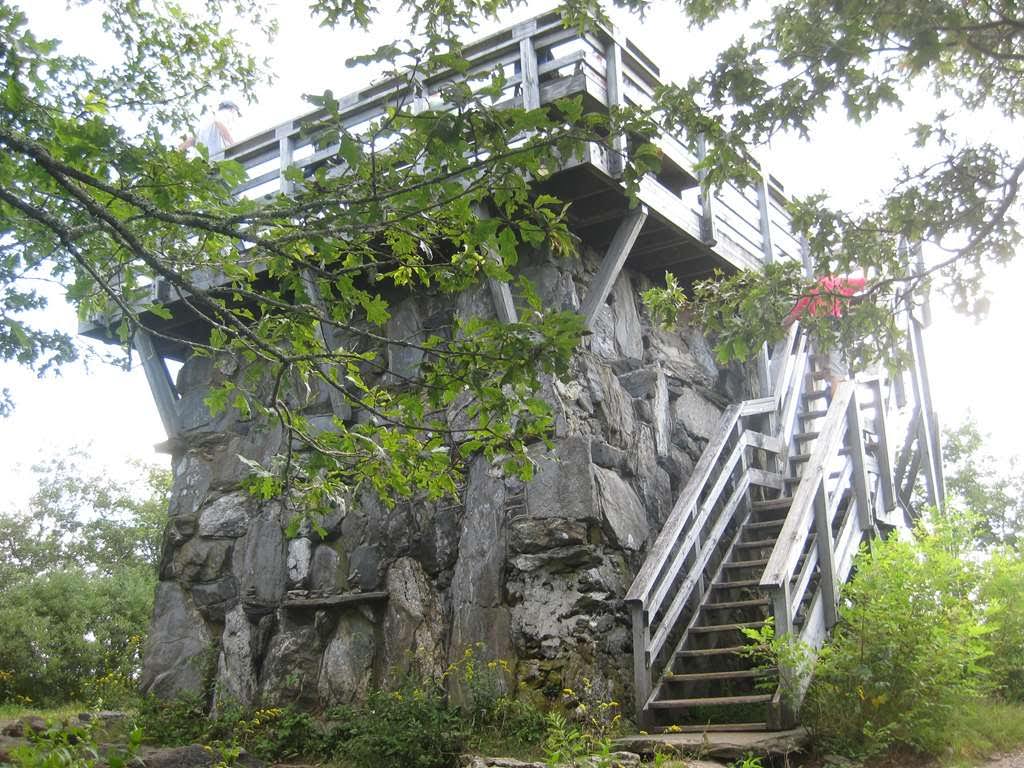 The Rabun Bald Tower.