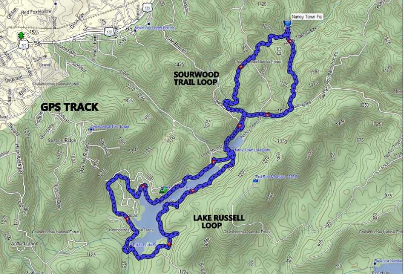 GPS Elevation profile.