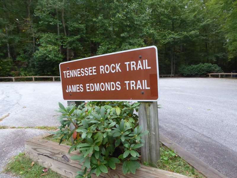 Trailhead sign.