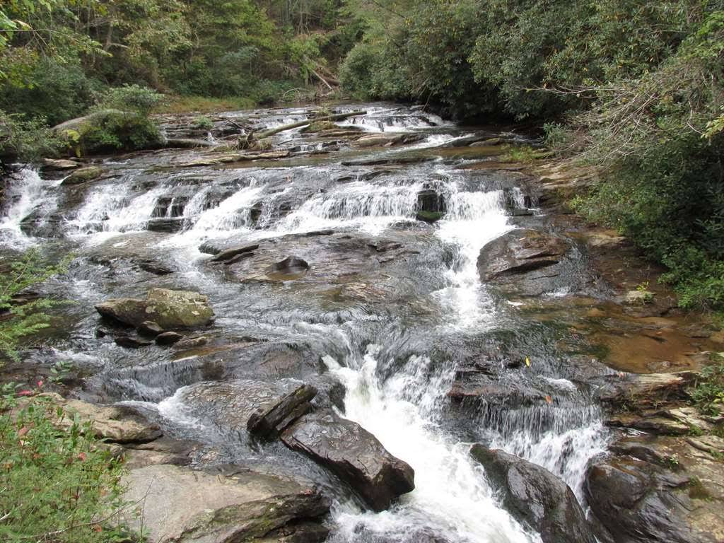 This is the area just above Panther Creek Falls.