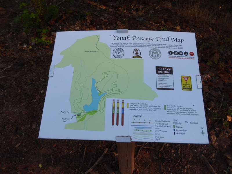 Nice map info. all along the trails