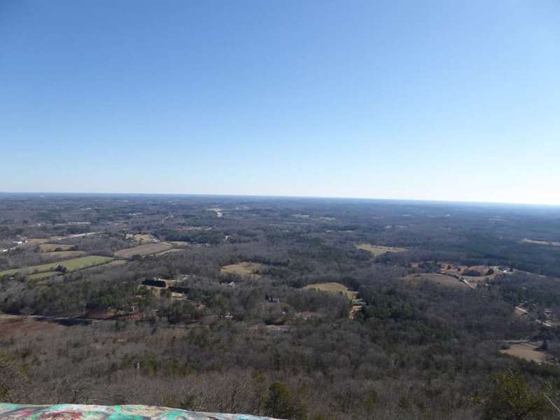 Amazing views from the summit