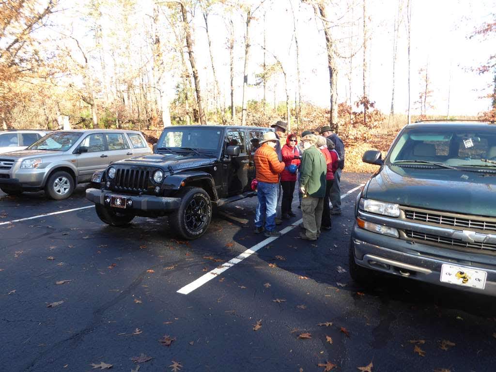 Parking at the State Park Office lot..