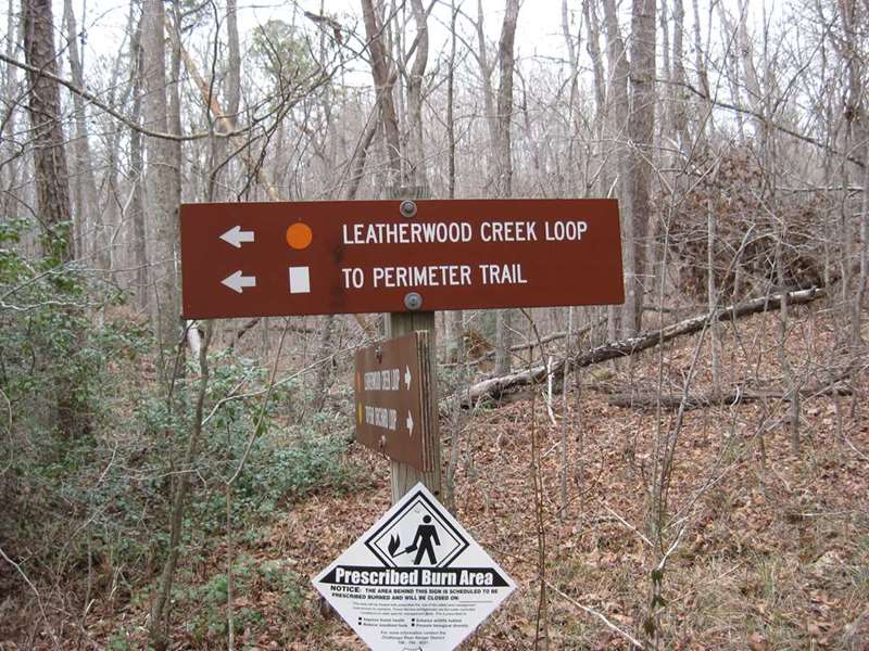 The trail signs are nice but can be confusing.