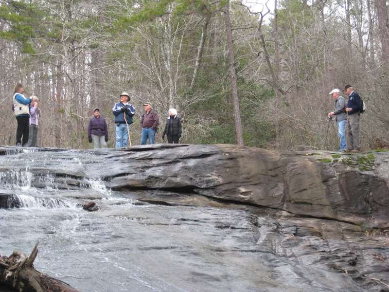 A beautiful cascading waterfall - Mary Steele.