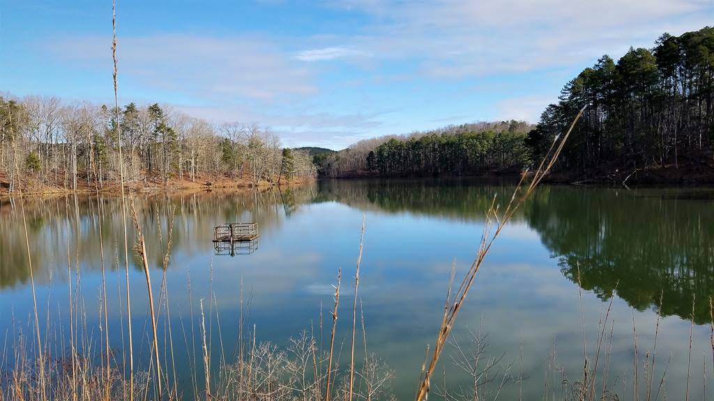 Nice lake view from the earthen portion of the dam.