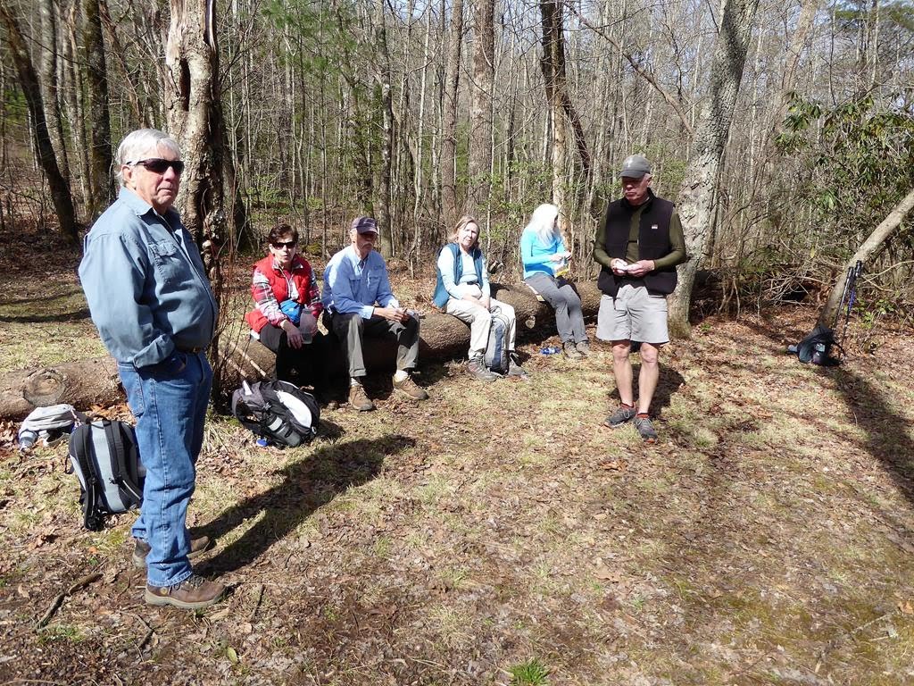 Lunchtime at Gooch Gap!