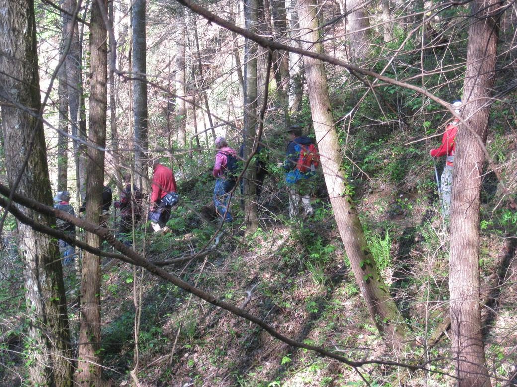 "Another great day for a hike"