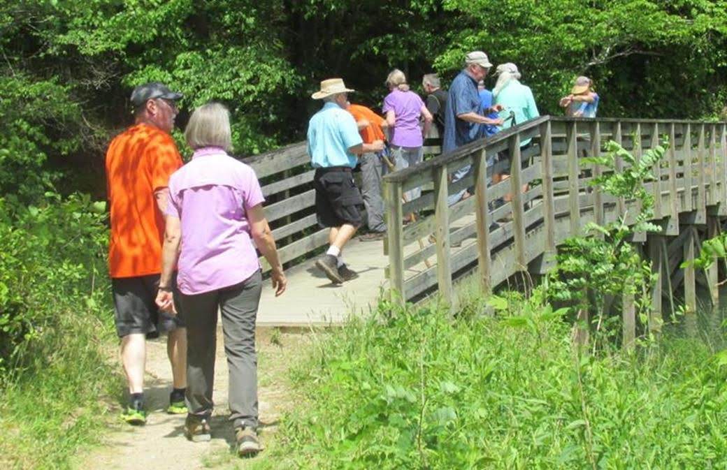 This flat trail includes some nice boardwalks over the water.
