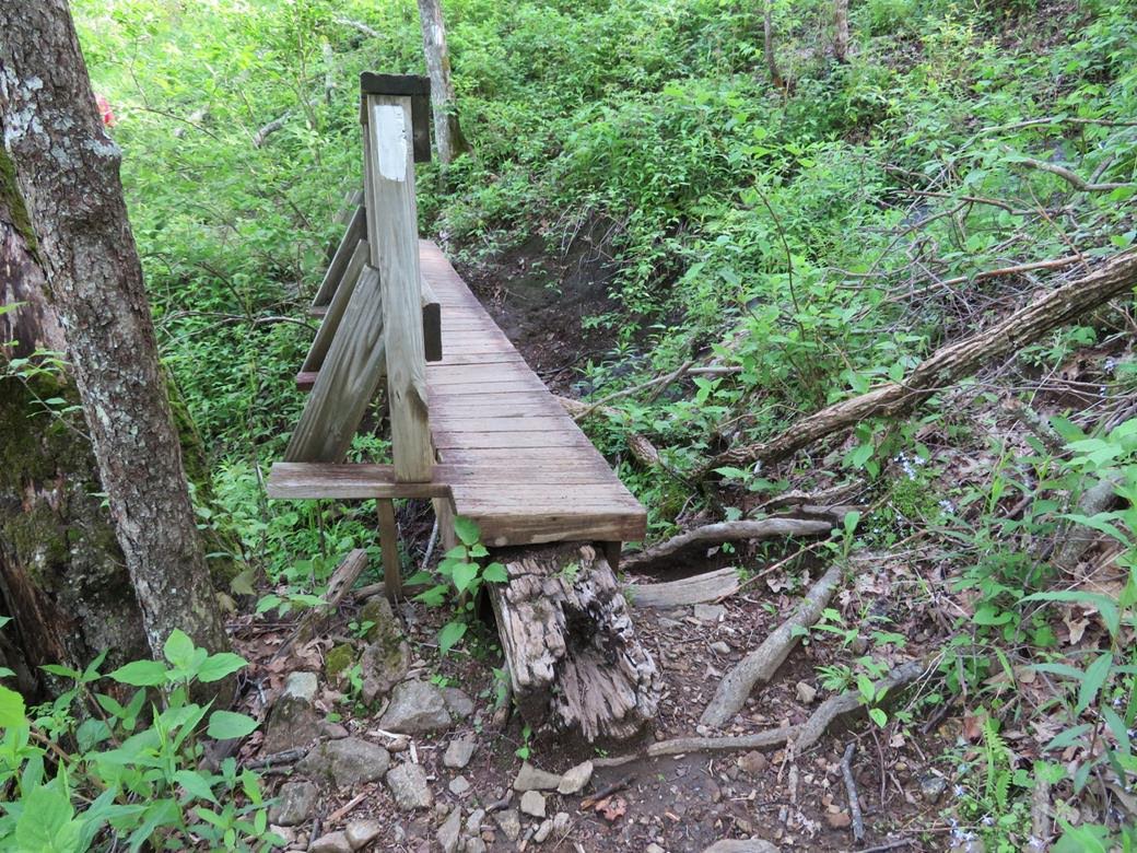 We have crossed this little footbridge many many times over the years. Still doing the job!