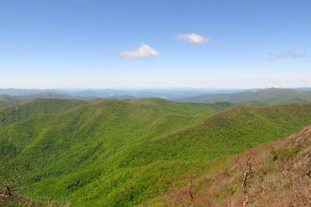 In this view, we can see Lake Chatuge in the distance.