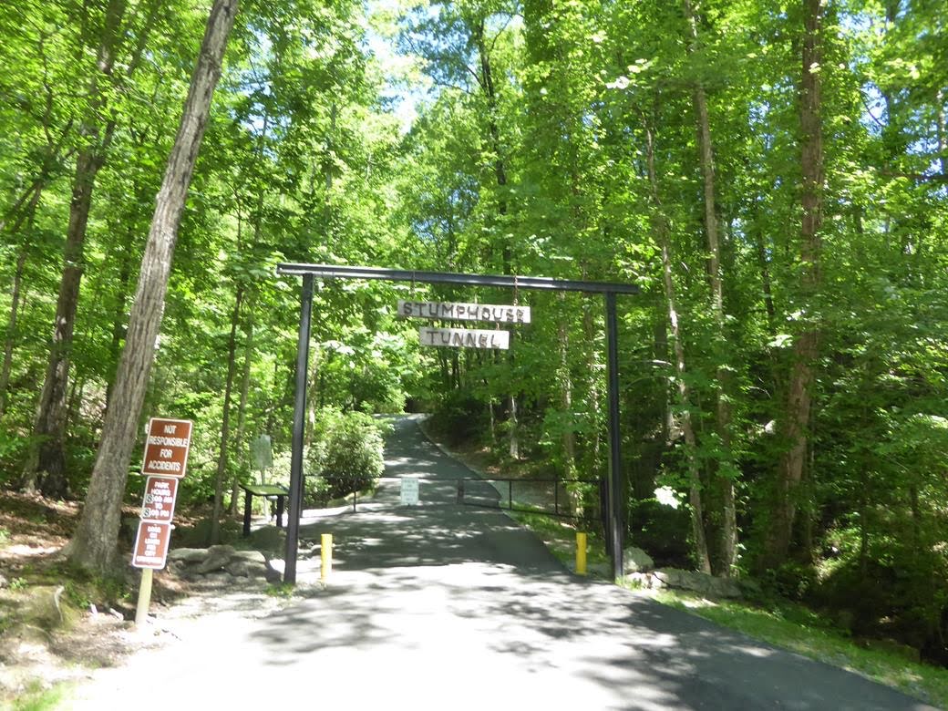 Next, we take the very short drive across the highway to Stumphouse Tunnel.