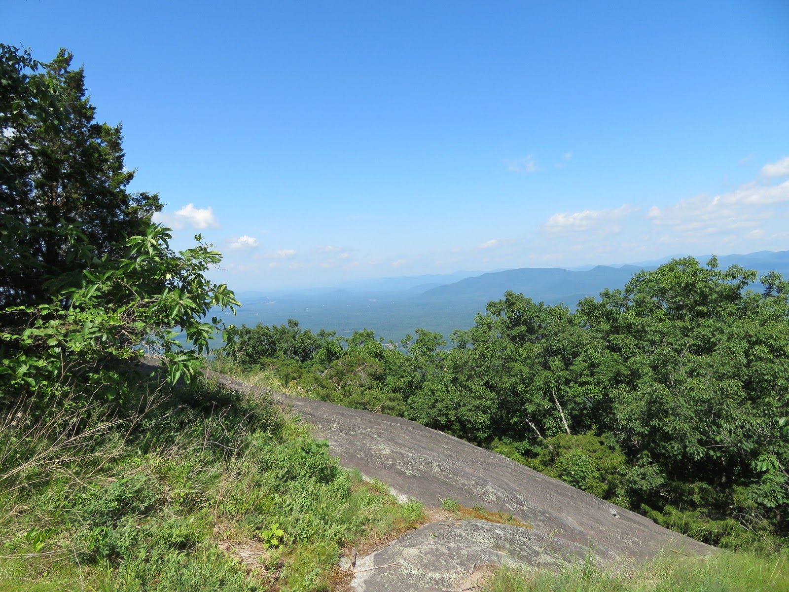 Starting to see some nice mountain views