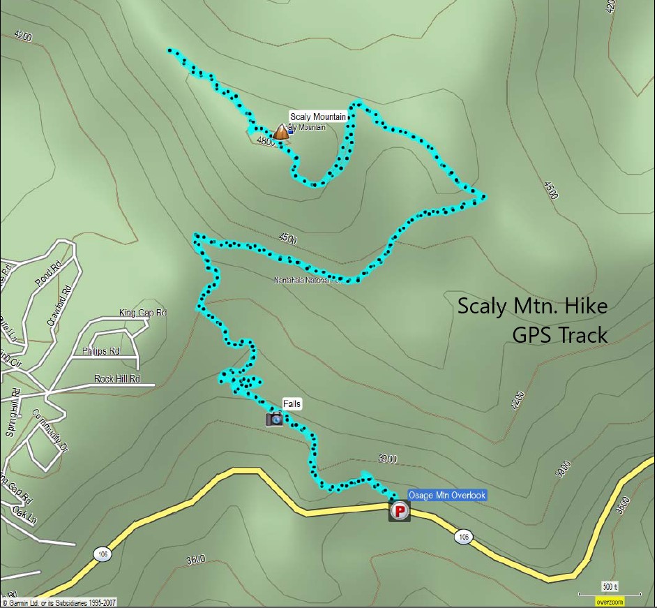 Our path today.