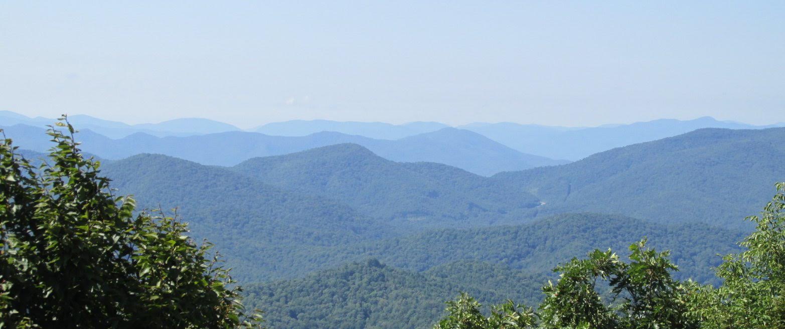 Great mountain views.