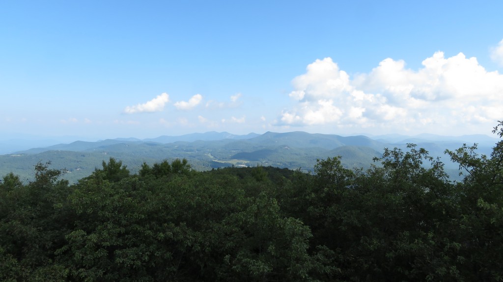 Great views from the deck