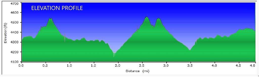 GPS Elevation profile