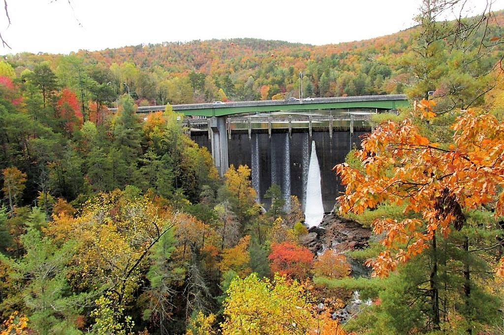 The Dam Viewpoint at the start of the Gorge.