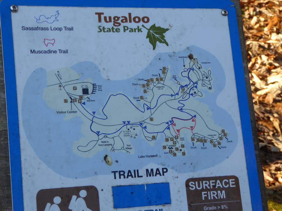 Map at the trailhead.