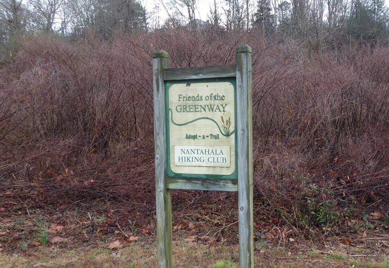 The Greenway is maintained by volunteer groups such as this.